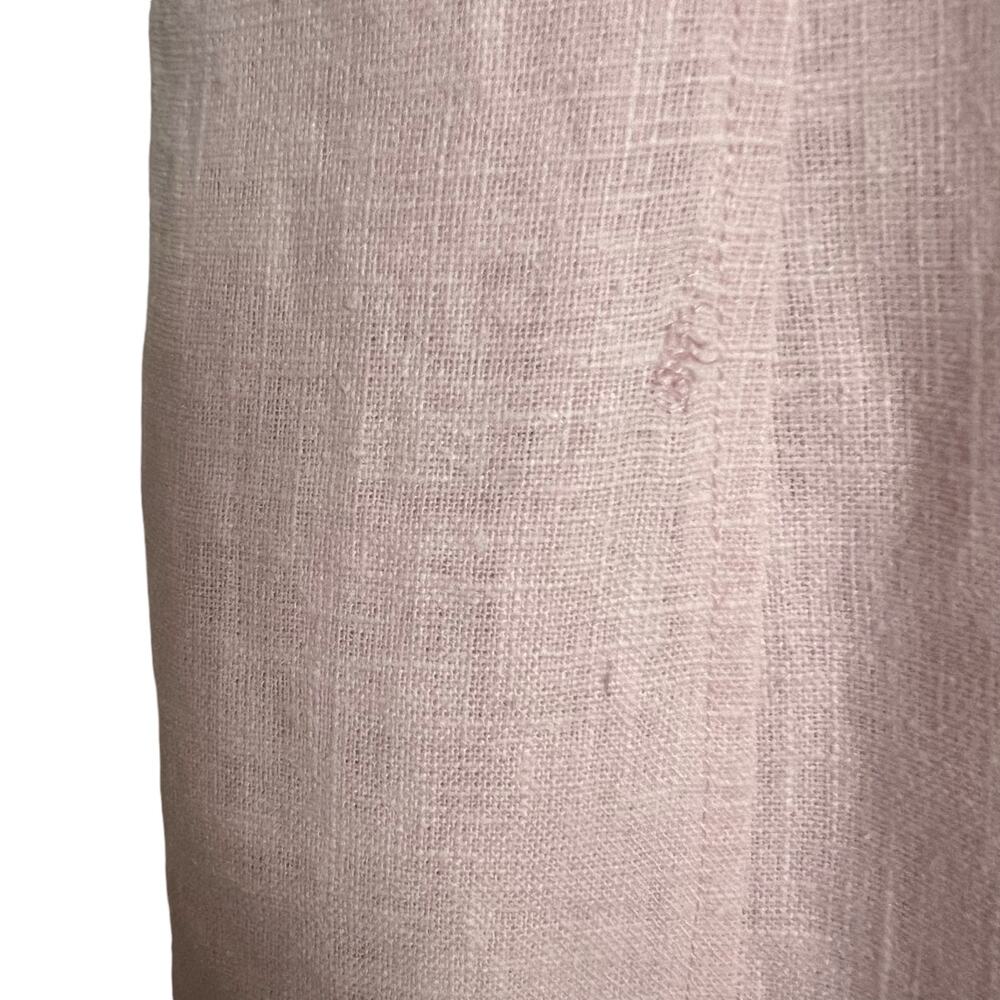 Bec + Bridge Stella Pink Ramie Fitted Sleeveless Scoop Neck Mini Dress Size 6 - Picture 6 of 12